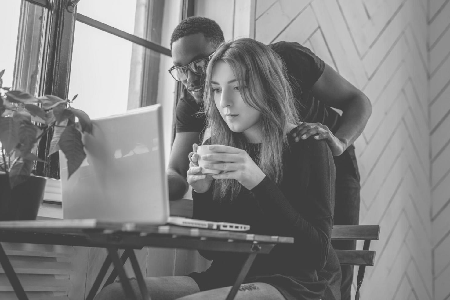 Interface wireframing and prototyping session